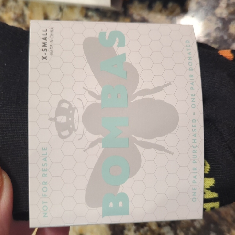 Youth XS Bombas Lot 5 Tall - Picture 4 of 7